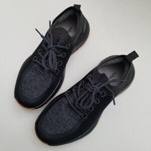 Allbirds Trail Runners Natural Black Rugged Khaki Sole Size 8.5